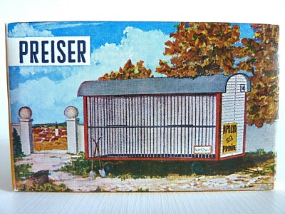 PREISER 603-B H0 HO ZIRKUS KÄFIGWAGEN BAUSATZ JAHRMARKT CIRCUS CAGE WAGON APOLLO