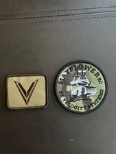Lot 2 Rare Mayflower Velocity Systems Promo Patch TACTICAL Multicam Camouflage