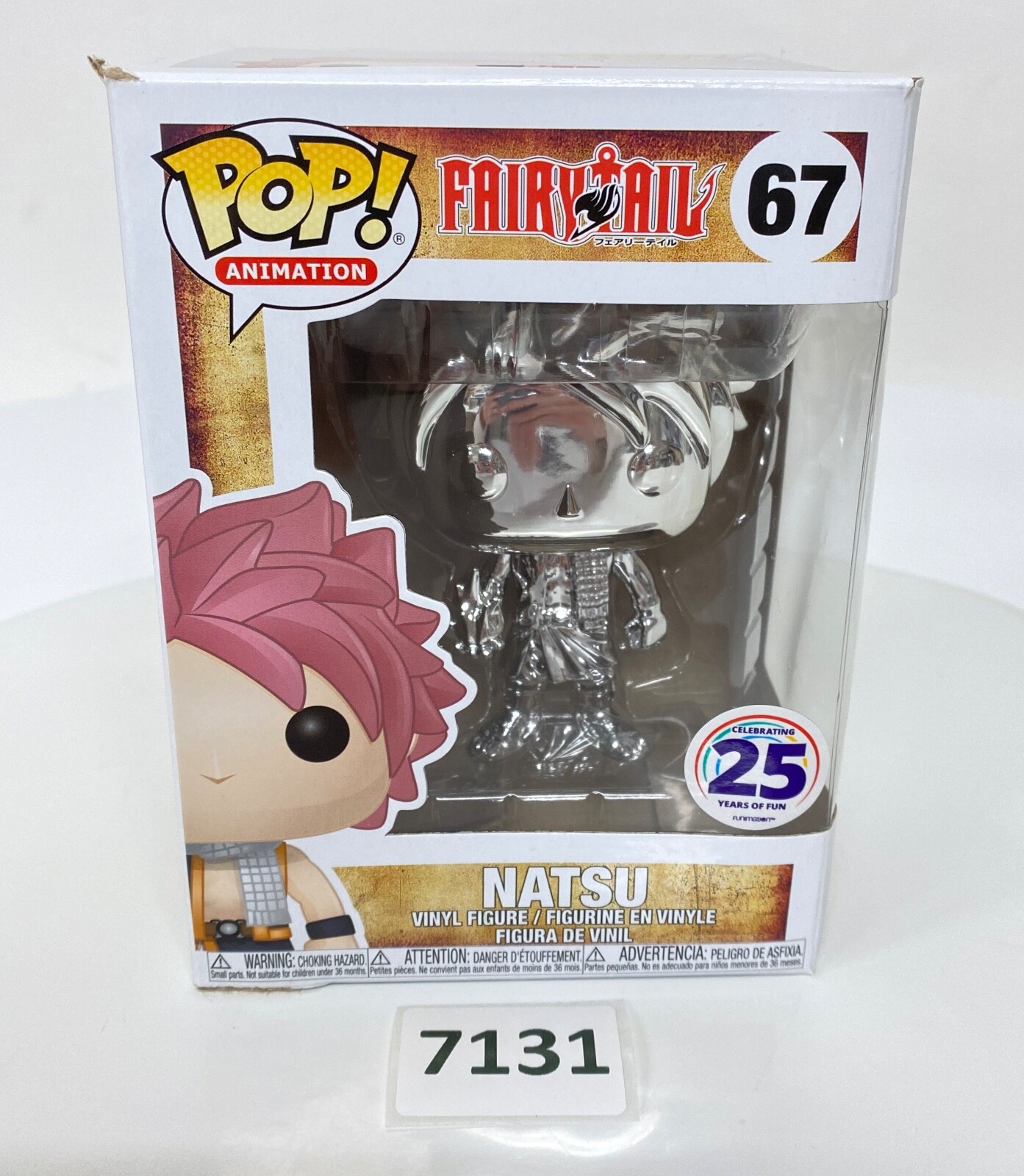 Funko Pop! Animation Fairytail Natsu #67 Anime Vinyl Figure