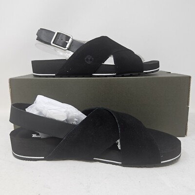 ■Timberland■ women back strap sandals black TB0A61N4EK41 Black Sandal | Timberland | Timberland