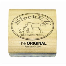 New! SleekEZ ULTIMATE DESHEDDING GROOMING TOOL For cats dogs horses 3 SIZES!