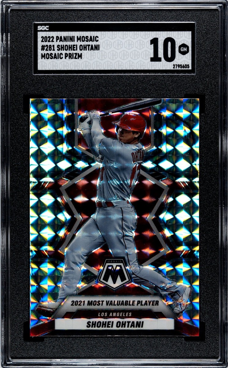 2022 Panini Mosaic - 2021 Award Winners Shohei Ohtani #281