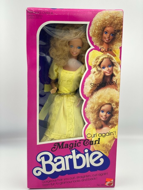 magic curl barbie