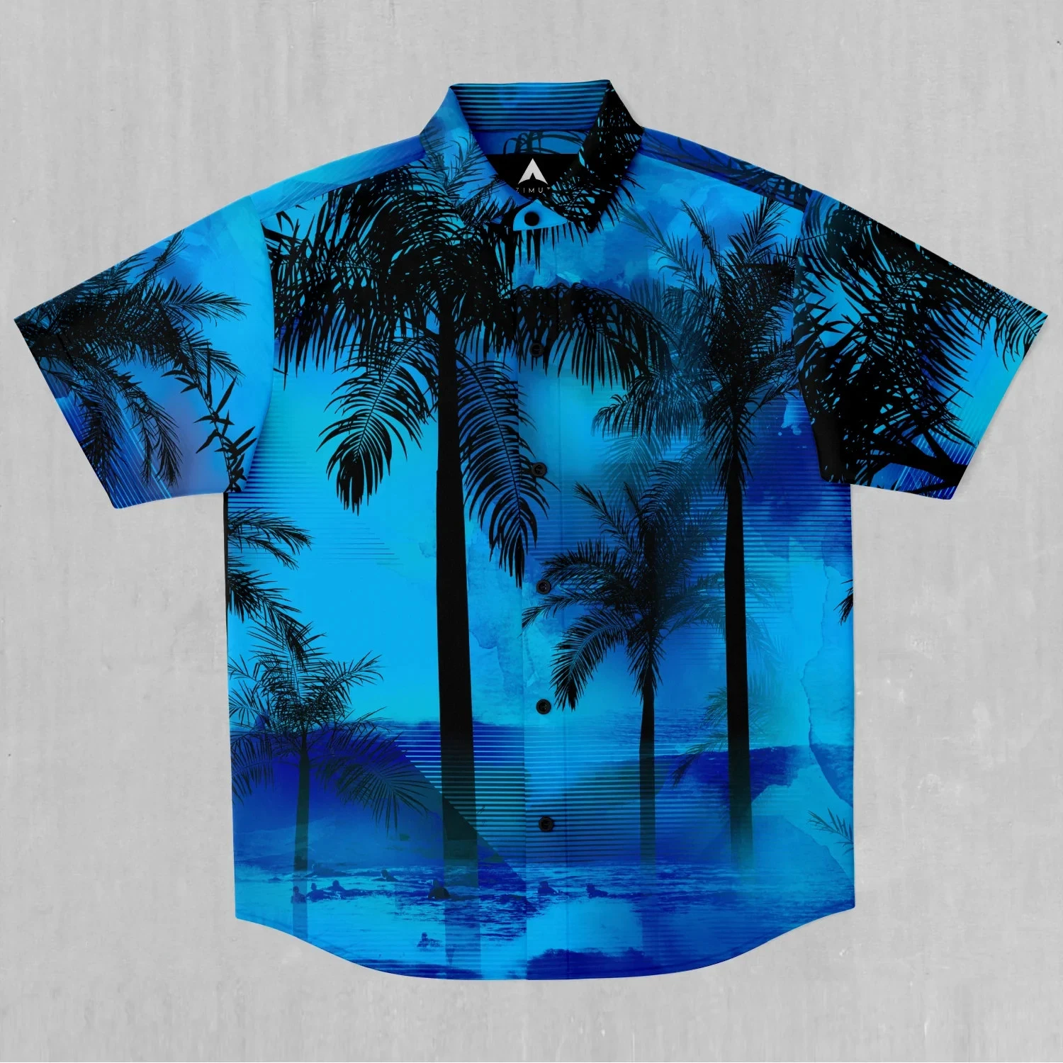 Oceania Coast Button Down Shirt Unisex S-5XL