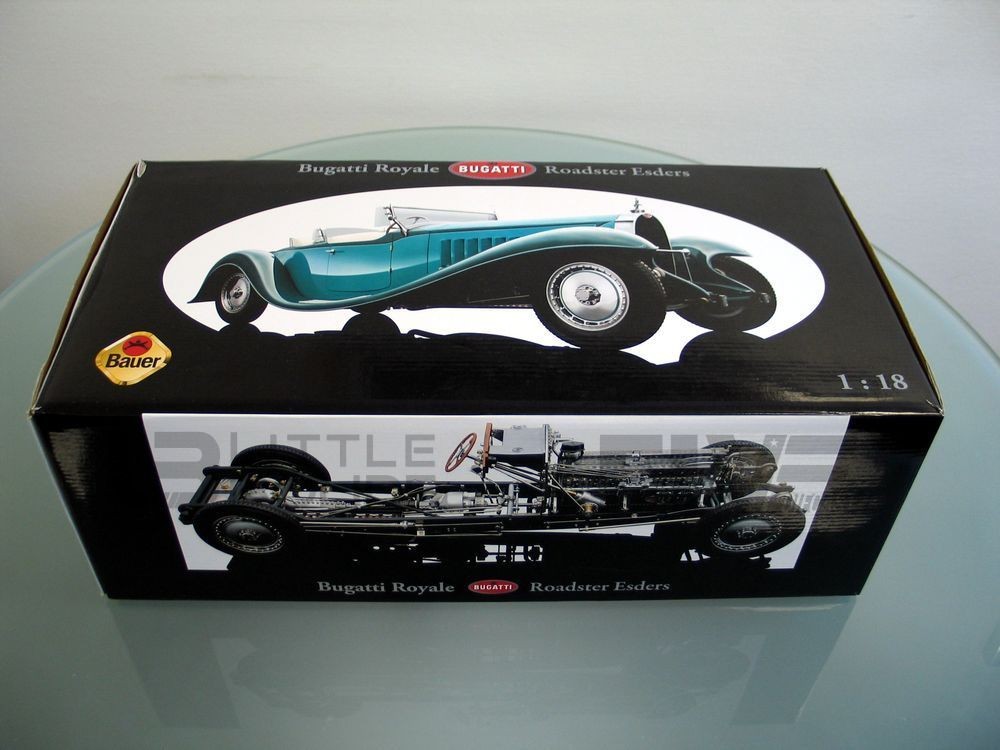 Bauer ブガッティ ロワイヤル ロードスター エスデール 1932年 Bauer社の高級精密モデルカー「ブガッティ ロワイヤル