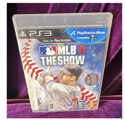 #ad #ad Sony MLB 11: The Show PlayStation 3 Move Multiplayer 3D Sports Baseball NTSC U C $5.30