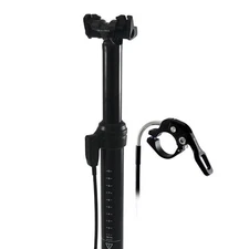JD-YSP22 27.2x400mm / 105mm Telescopic Seatpost External Cable Black 421750502 T