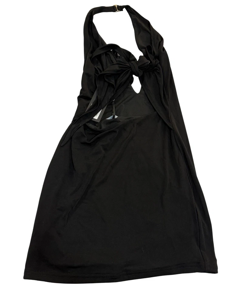 NWT White Fox Boutique black halter neck dressSize S - Image 4 of 4