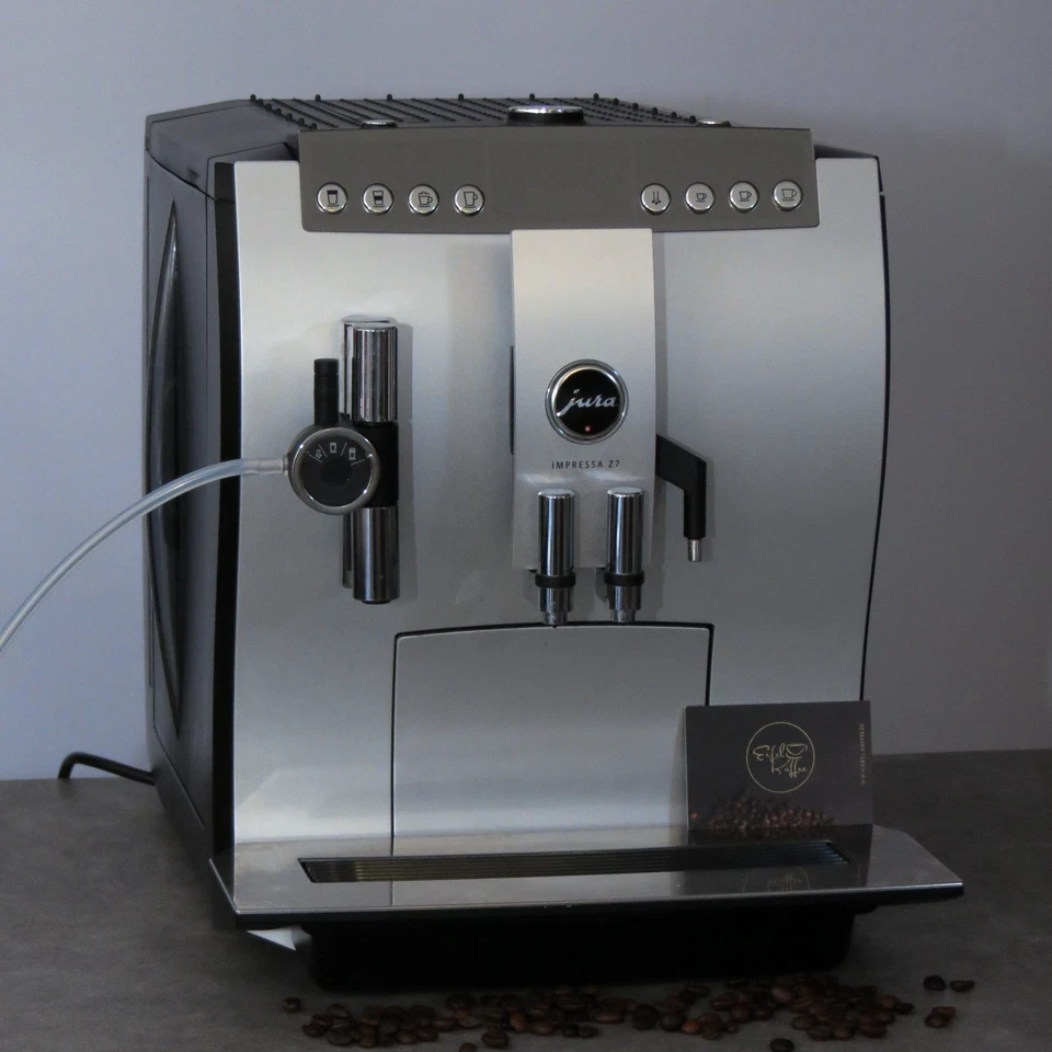 ~~~ Jura Impressa Z7 ONE TOUCH Cappuccino Kaffeevollautomat in Alu ~~~ - Bild 2 von 4