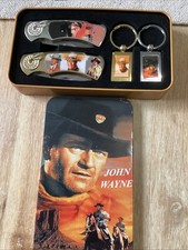 John Wayne Knife And Keychain Set Brand New
