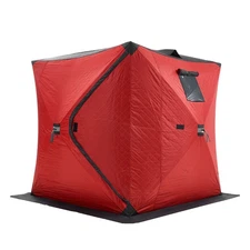 Uimoso 3-4 Person Ourdoor Portable Ice Shelter Pop-Up Ice Fishing Shanty Tent