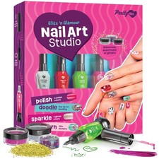Nail Art Studio for Girls - Birthday Gift - Nail Polish Kit for Kids Ages 7-1...