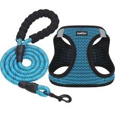 Dog Harness Step-in Breathable Puppy Cat Dog Vest Harnesses for Small Medium ...