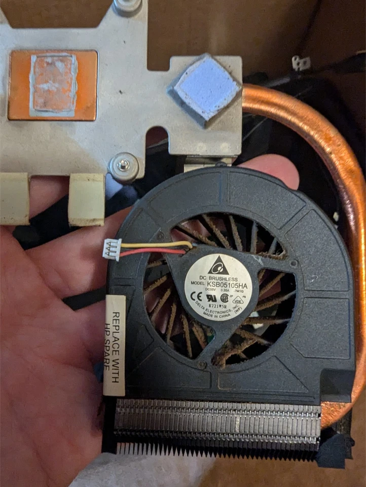 Compaq presario cq50 black comes disassembled  - Image 3 of 4