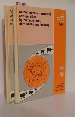 Animal genetic resources conservation by management, data banks and training. An