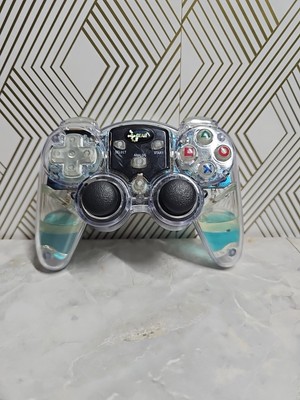 Dream Gear Lava Glow Wireless Gaming Controller BLUE Playstation No Receiver