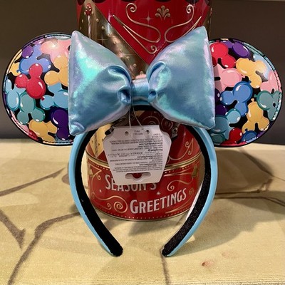 Disney Parks - Minnie Mouse Mickey Balloons Ears Headband - BNWT