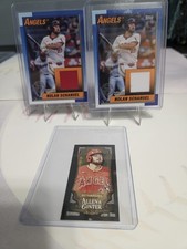 Lot of Three Nolan Schanuel Cards Two Relic Cards and one Mini Allen & Ginter
