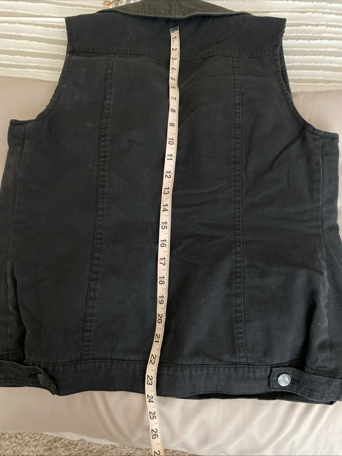 Kakadu Traders Australia Concealed Carry Canvas Vest leather trim mens S small image 12