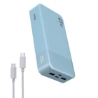 JUOVI Blue Power Bank 20000mah 45W PD Portable Fast Charger External Battery US