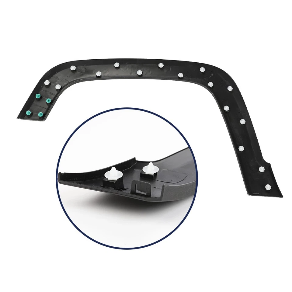 Front Wheel Molding Fender Flares Fits JEEP Renegade 2015-2021 Left & Right Side — 第 3/4 张图片