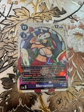 Digimon Card Game Mervamon BT11-086 SR Foil Premium Heroines