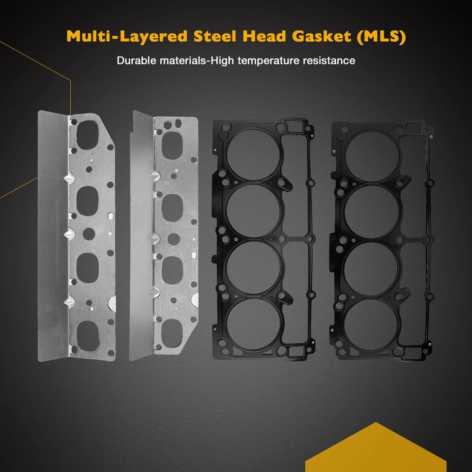 HS26423PT 5.7L Full Cylinder Gasket Set For Dodge Ram Chrysler 300 Aspen Jeep Foto 3 de 4