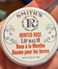 NEW Smith's Minted Rose Lip Balm Rosebud Salve - 0.8 oz.  Sealed