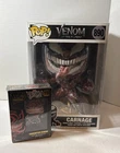 Funko Pop!: Venom Let There Be Carnage 10in: Carnage #890 & Venom Pin