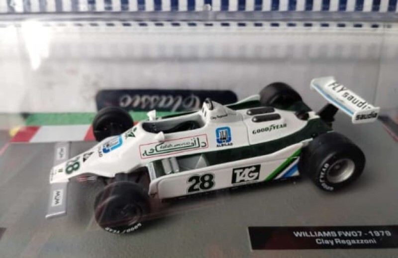 F1 ウィリアムズ FW07 1979 C.レガッツォーニ 10月予約】スパーク 1/43 ウィリアムズ FW06 No.27 1979 F1
