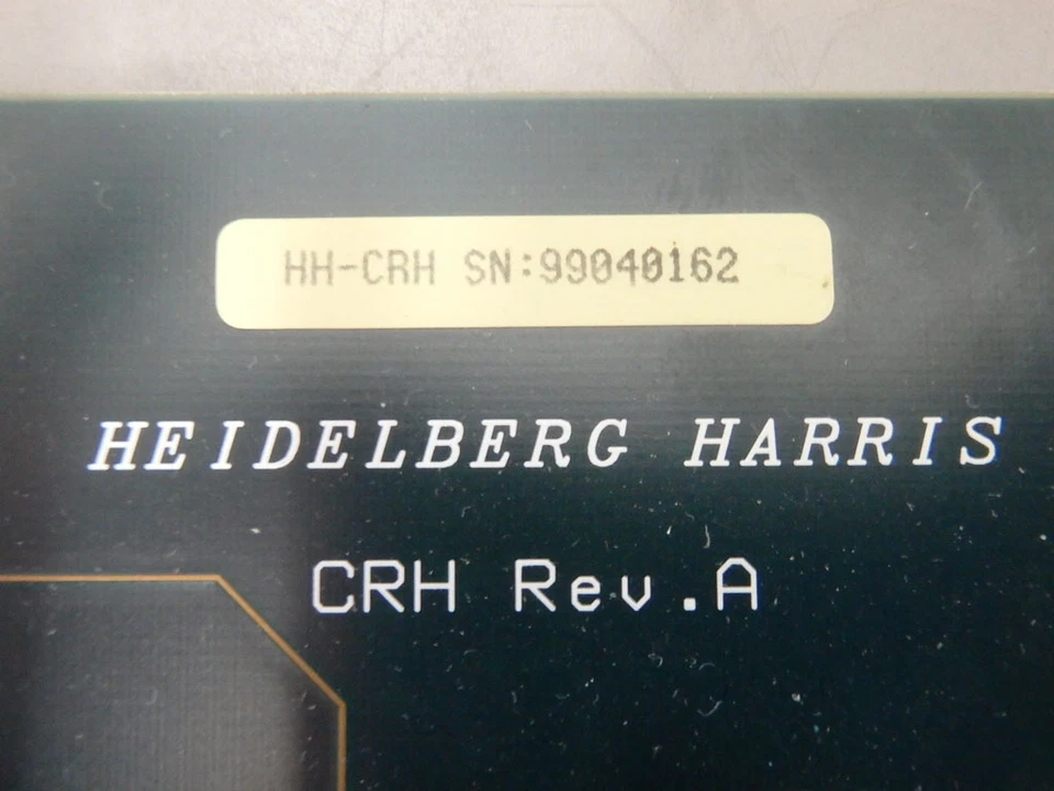 HHCRH - HEIDELBERG HARRIS - HH-CRH / Module Card Used - Image 3 of 3