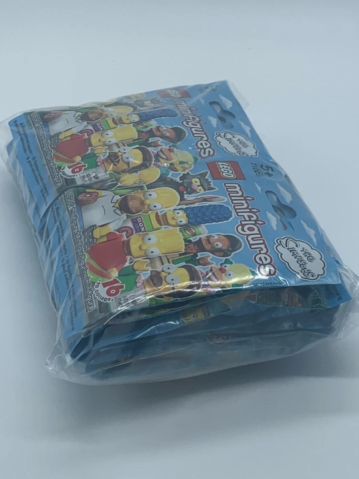 LEGO THE SIMPSONS Collectible Minifigs Series 1 71005 - Complete Set 16 (SEALED) - Image 4 of 4
