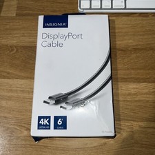 Insignia NSPD06502 6ft Display Port to HDMI Cable - Black