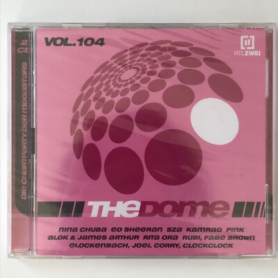 The Dome Vol. 104 Doppel-CD 2023 - Pink Cro Rubi Sera D4VD - 48 Titel - NEU-OVP