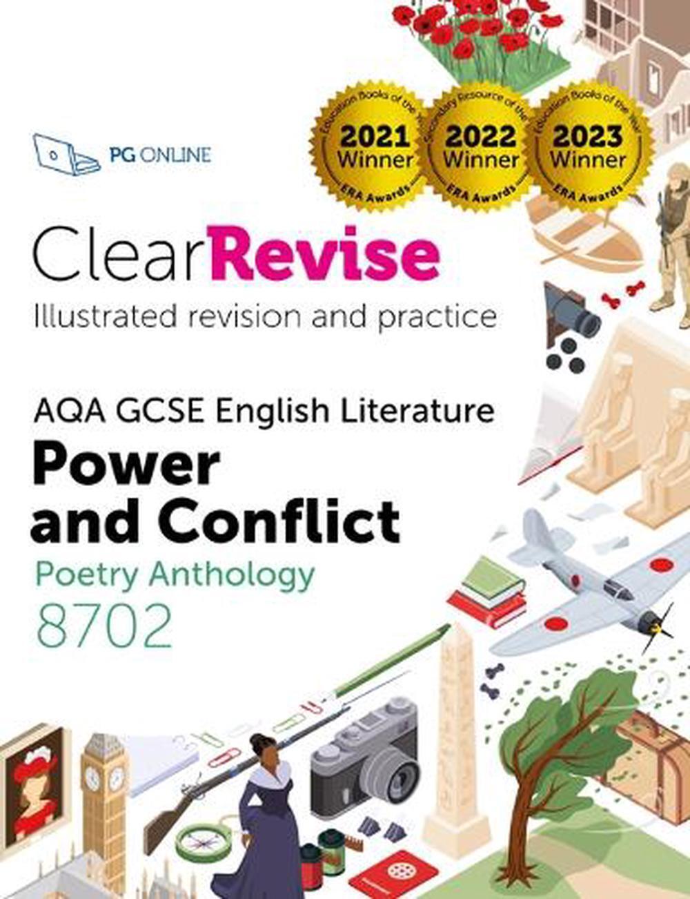 ClearRevise AQA GCSE English Literature: Power and conflict by PG Online Paperba