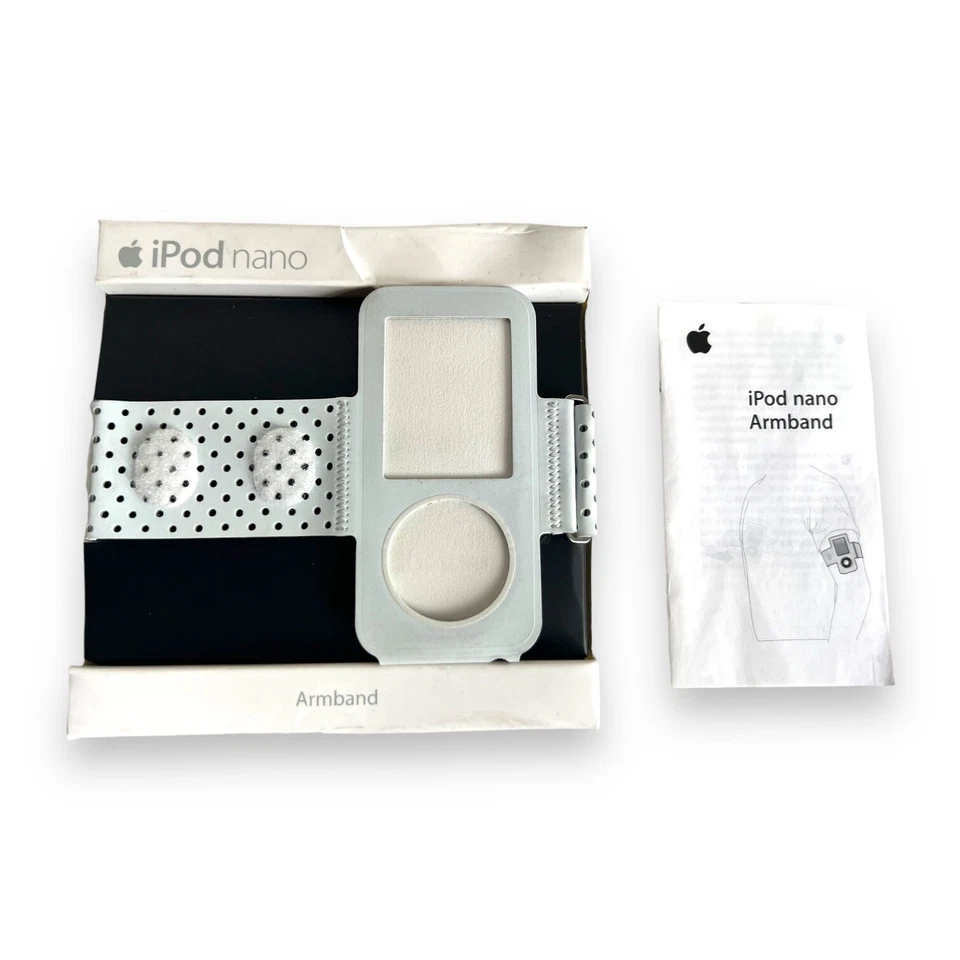 Official Apple iPod Nano 4th Generation MB769G/A Light Grey Armband NEVER USED - Image 3 of 4