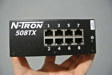 REDLION N-TRON 508TX 8 PORT INDUSTRIAL ETHERNET SWITCH 10-30V