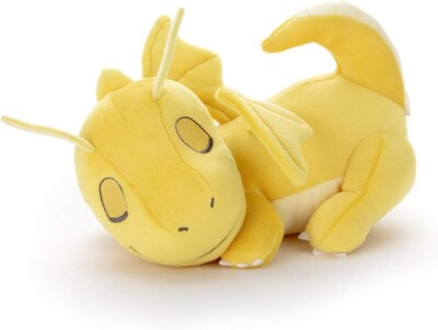 Japan Pokemon Center Takara Tomy Pokemon Dragonite SuyaSuya Sleeping Friend