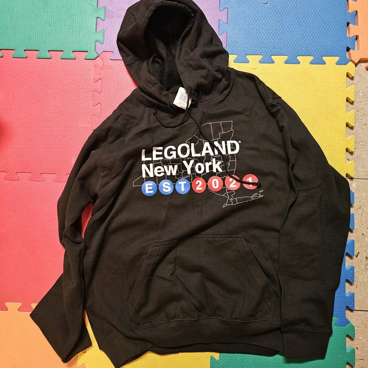 Legoland Goshen NY Lego Subway Hoodie Size L NWT | eBay