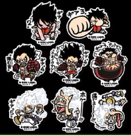 ONE PIECE Luffy GEAR series 8 Type Japan limited GIAR Five