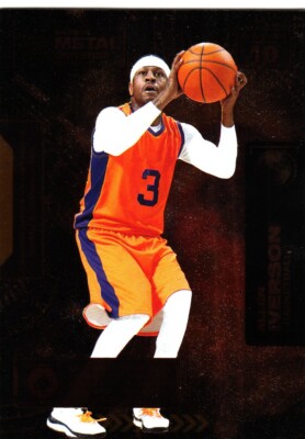 Allen Iverson Wearing Kobe Jersey Mitchell & Ness NBA Swingman