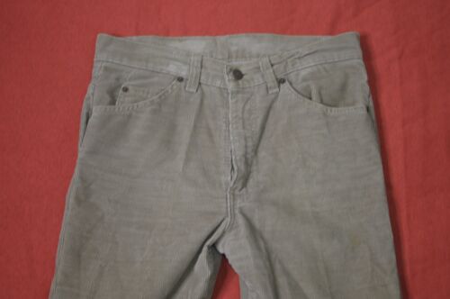 Vintage Levis 517 Corduroy Pants Brown USA Made White Tab Fit 