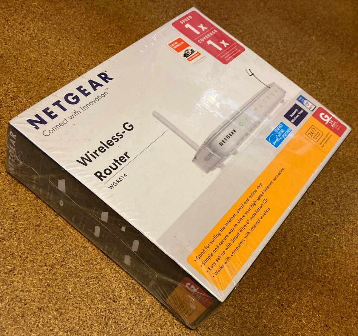 Netgear Wireless-G Router 54MBPS 4 Ports WGR614 | eBay