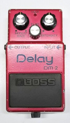 BOSS DM-2 Delay Guitar Effects Pedal MIJ 1981 First Year Model #173 DHL or EMS