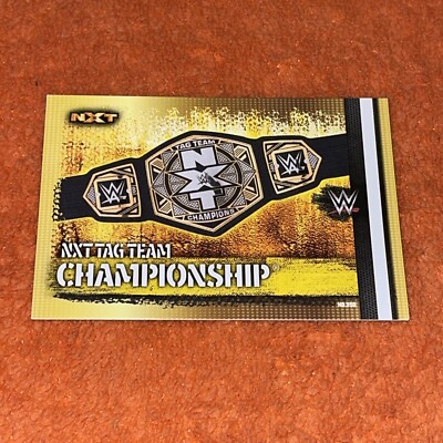 NXT Tag Team CHAMPIONSHIP Slam Attax 10th Edition Wrestling Trading Card 2017