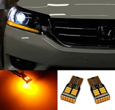 Amber/Yellow LED Parking light bulbs for Toyota Prius SUPER BRIGHT Error Free  