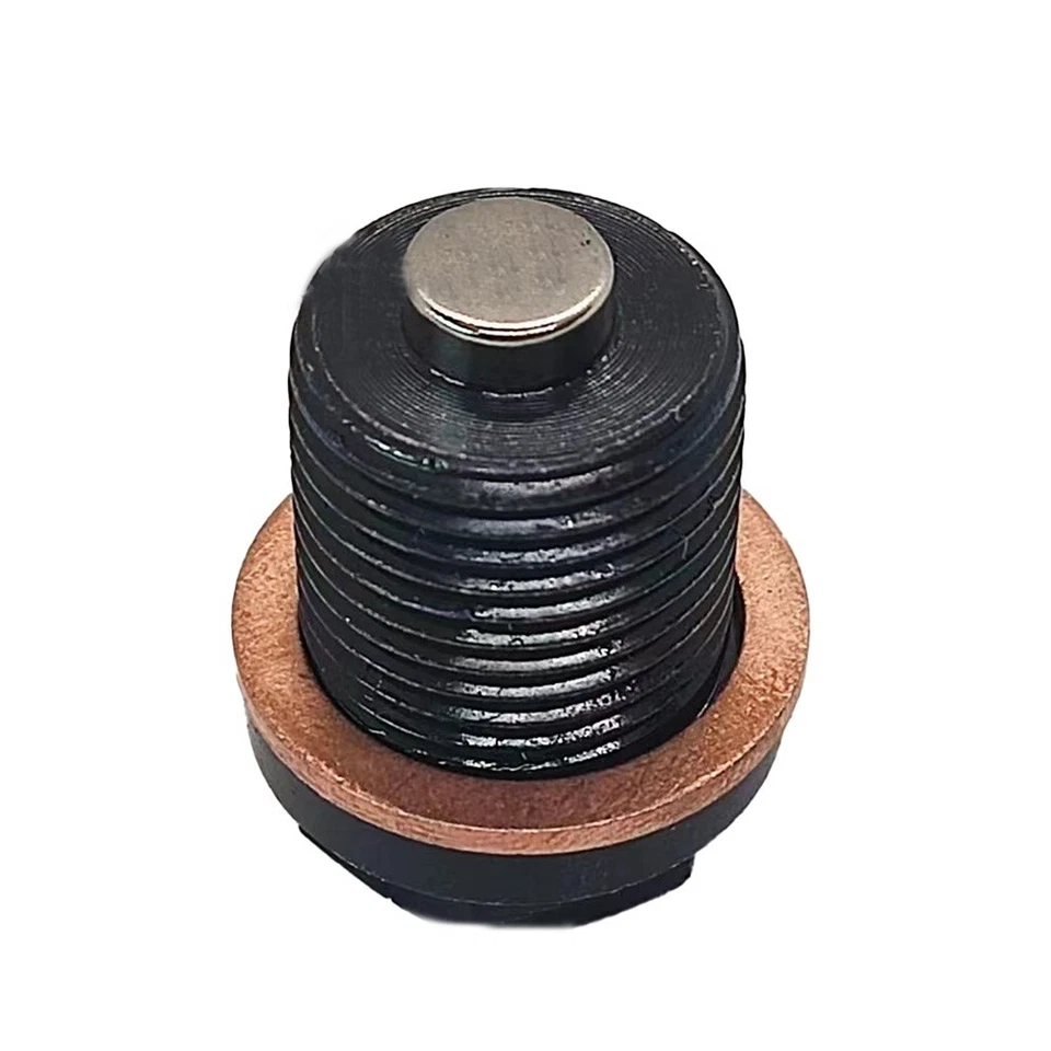 Ajuste para Volvo 960 C30 S60 S70 V70 XC90 tapón de drenaje de aceite de motor junta tórica de cobre Foto 3 de 4