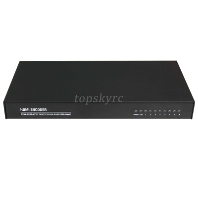8-Way HDMI Video Encoder H.264 Encoder 1080P@30fps For IPTV Live Streaming tps