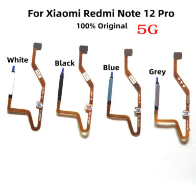Power Button Touch ID Fingerprint Sensor Cable For Xiaomi Redmi Note 12 Pro+ 5G 