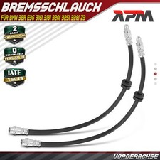 2x Bremsschlauch Bremsschläuche Vorne L+R für BMW 3er E36 316i 318i 325i 328i Z3